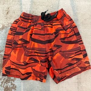 Vilebrequin Boys Orange Comporta Jihin Kids Swimming Shorts Swim Trunks size 6